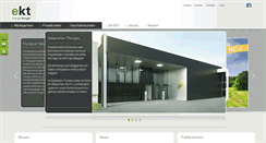 Desktop Screenshot of ekt.ch